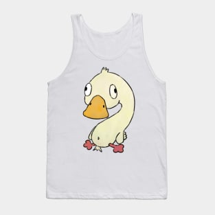 Goofy duck drawing Tank Top